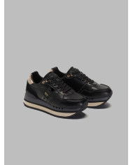SNEAKERS BLAUER DONNA EPPS01 WOMAN LEATHER F4EPPS01/LEP/BLK
