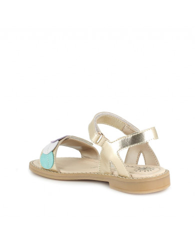 SANDALO PRIMIGI BAMBINA PLATINO 3927222 TG:36-39