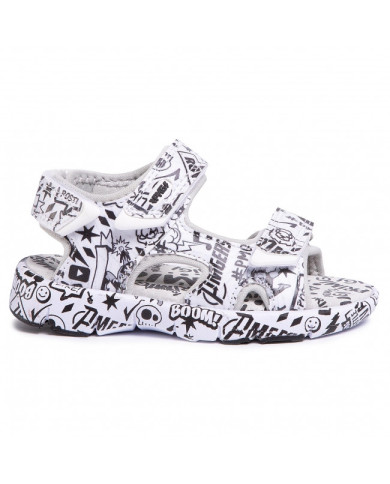 SANDALO PRIMIGI BAMBINA NAPPA PU ST.COM/BIANCO 5461411