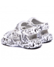 SANDALO PRIMIGI BAMBINA NAPPA PU ST.COM/BIANCO 5461411