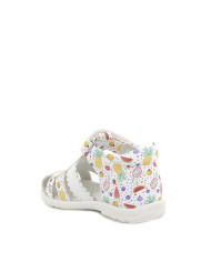 SANDALO PRIMIGI PRIMI PASSI BAMBINA SI.NAPPA FRUTTA B.CO MULTICOLOR 5909811 