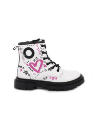 ANFIBIO PRIMIGI BAMBINA NAPPA PU ST.CUO BIANCO-FUXIA