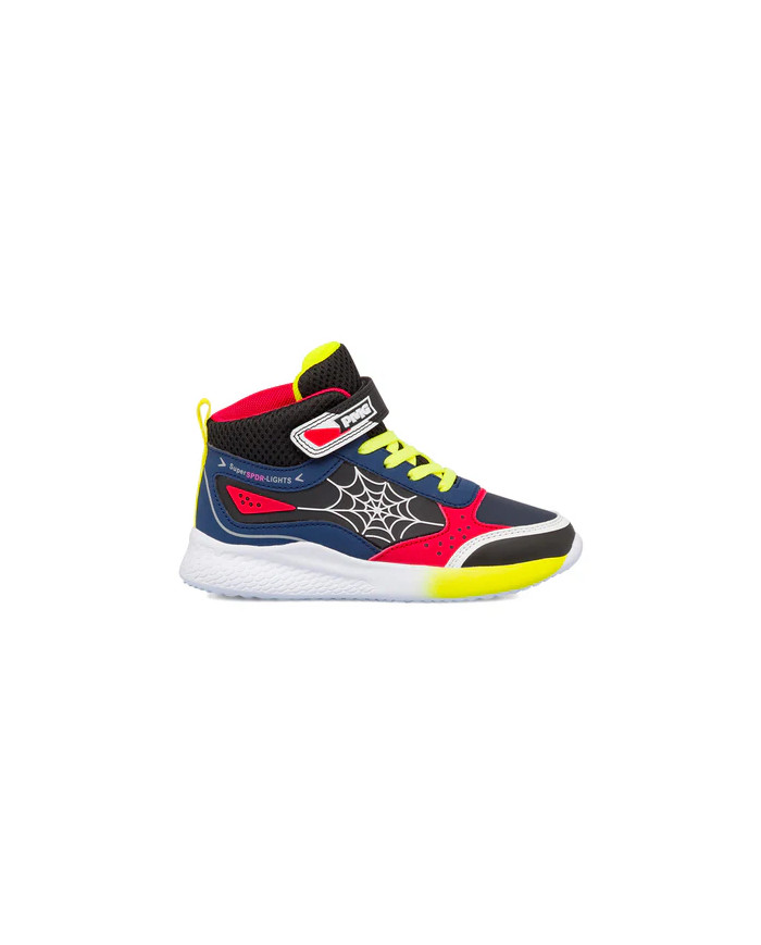 SNEAKERS PRIMIGI BAMBINO NUBUK PU/NAP.PU NAVY/NERO 6979711