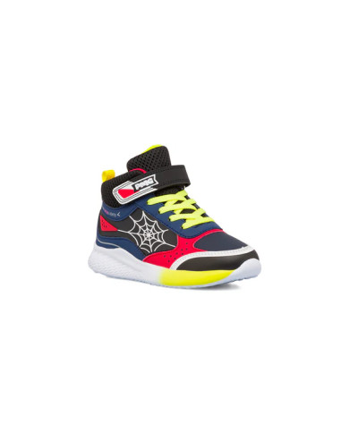 SNEAKERS PRIMIGI BAMBINO NUBUK PU/NAP.PU NAVY/NERO 6979711