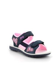SANDALO PRIMIGI BAMBINA BLU SCURO-ROSA CHIARO 3884311 TG:31-35