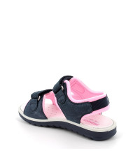 SANDALO PRIMIGI BAMBINA BLU SCURO-ROSA CHIARO 3884311 TG:31-35
