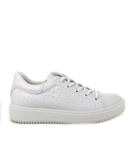 SNEAKERS PRIMIGI BAMBINA SI.NAPPA IRIDE. BIANCO TG:36-39 5875022/C