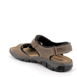 SANDALO IGI&CO UOMO NABUK SCHIAR. FANGO CHIARO 3641122