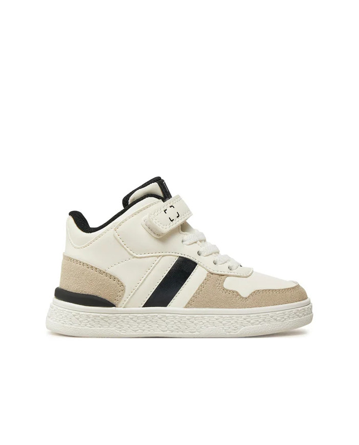 SNEAKERS PRIMIGI  BAMBINA NAPPA PU/SUE.PU BIANCO 6971311