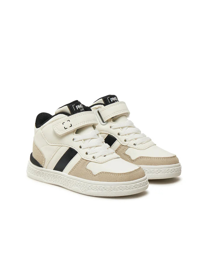 SNEAKERS PRIMIGI  BAMBINA NAPPA PU/SUE.PU BIANCO 6971311