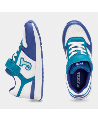 SNEAKERS JOMA BAMBINA J.TORNADO JR2517 WHITE PETROLEUM JTORNS2517V