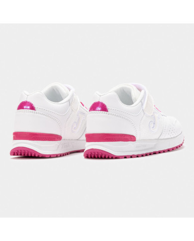 SNEAKERS JOMA BAMBINA J.TORNADO JR2510 WHITE FUXIA JTORNS2510V