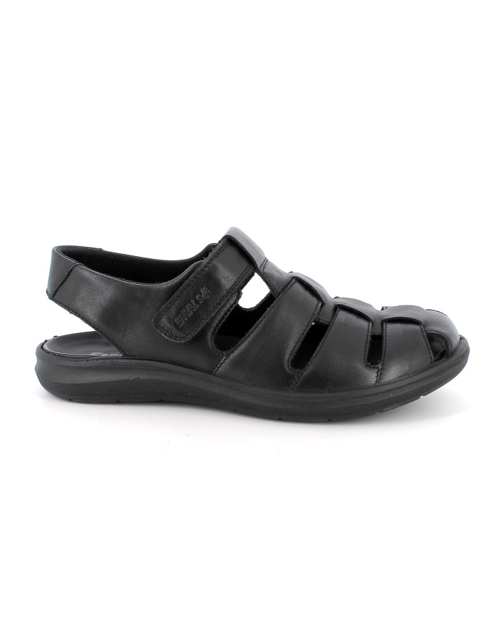SANDALO ENVAL SOFT UOMO  NAPPA SOFT  NERO 1242300
