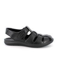 SANDALO ENVAL SOFT UOMO  NAPPA SOFT  NERO 1242300
