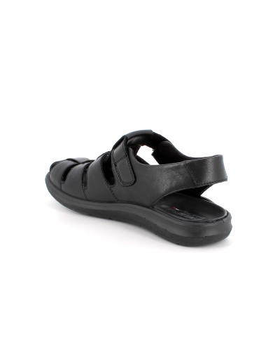 SANDALO ENVAL SOFT UOMO  NAPPA SOFT  NERO 1242300