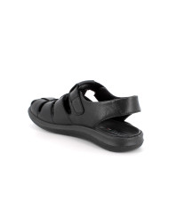 SANDALO ENVAL SOFT UOMO  NAPPA SOFT  NERO 1242300