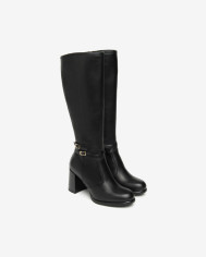 STIVALI NEROGIARDINI DONNA GUANTO NERO TPU SIRACUSA PLATO' TACCO 8CM I514324D/100