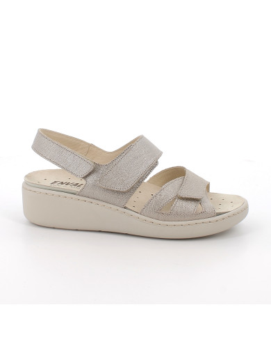 SANDALO CON ZEPPA ENVAL SOFT DONNA SCAMOS.NINFEA  CHAMPAGNE 1278222