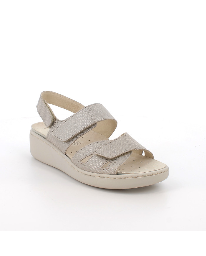 SANDALO CON ZEPPA ENVAL SOFT DONNA SCAMOS.NINFEA  CHAMPAGNE 1278222