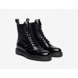 ANFIBI NEROGIARDINI DONNA IIN VERNICE NERO SIVIGLIA I309180D/100