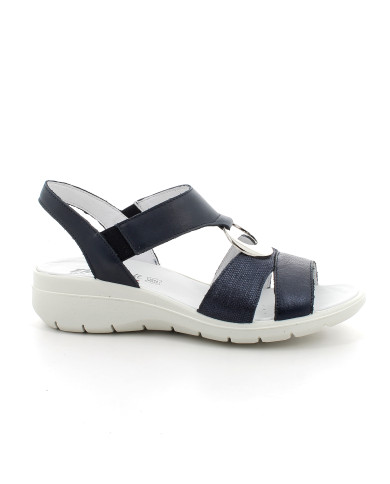 SANDALO CON ZEPPA ENVAL SOFT DONNA NAPPA SO/SC.NIN BLUE 1281011
