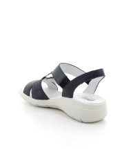 SANDALO CON ZEPPA ENVAL SOFT DONNA NAPPA SO/SC.NIN BLUE 1281011