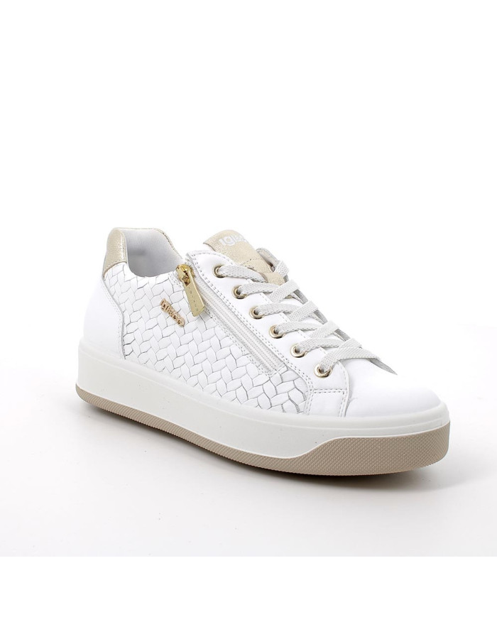 SNEAKERS IGI&CO DONNA  NAPPA SOFT  BIANCO 7656500