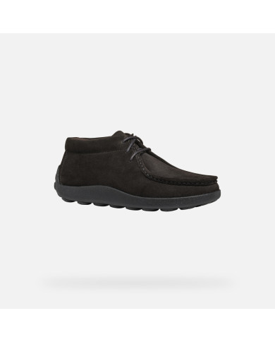 MOCASSINO GEOX UOMO  U SPHERICA EC14 B - SCAM.   DK COFFEE U46HLB 00022 C6024