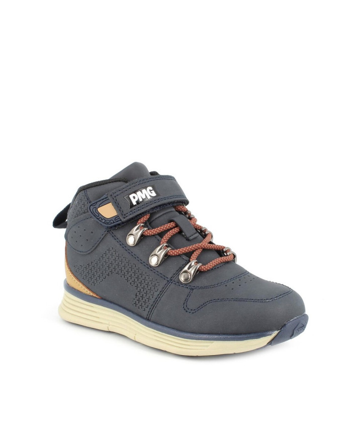 SNEAKERS PRIMIGI BAMBINO NABUK PU/BLU SCURO 2962233