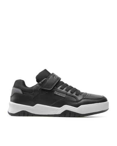 SNEAKERS BIMBO GEOX J PERTH B. B-TUMB.GB  NYOLN BLACK GREY J167RB 0FEFU C005