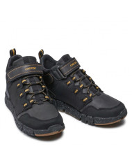 SCARPONCINO GEOX BAMBINO FLEXYPER ABX NERO TG: 31-35 J949XA 032FU C9241/A