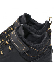SNEAKERS GEOX BAMBINO J FLEXYPER B.B ABX A - NBK+NYL BLACK/DK YELLOW TG: 36-39 J949XA 032FU C9241/B