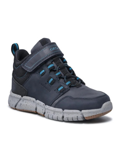 POLACCHINA GEOX BAMBINO  J FLEXYPER B.B ABX A - NBK+NYL NAVY/PETROL TG.29-31 J949XA 032FU C4076 B