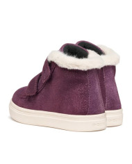 POLACCHINE GEOX PRIMI PASSI BAMBINA B NASHIK WPF A - SCAM.BRILL.   VIOLET B465XA 00077 C8015/B
