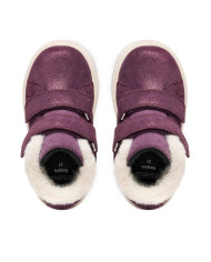 POLACCHINE GEOX PRIMI PASSI BAMBINA B NASHIK WPF A - SCAM.BRILL.   VIOLET B465XA 00077 C8015/B