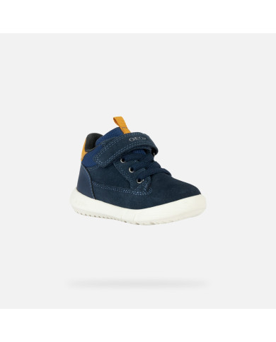 POLACCHINA GEOX PIRMI PASSI  B HYROO A - SCAM.+GBK CER.NAVY/OCHRE TG:20-23 B365DA 022ME CF42Q/A 