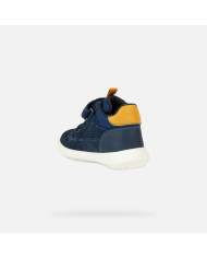 POLACCHINA GEOX PIRMI PASSI  B HYROO A - SCAM.+GBK CER.NAVY/OCHRE TG:20-23 B365DA 022ME CF42Q/A 