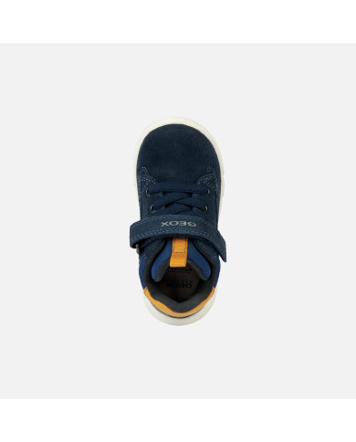 POLACCHINA GEOX PIRMI PASSI  B HYROO A - SCAM.+GBK CER.NAVY/OCHRE TG:20-23 B365DA 022ME CF42Q/A 