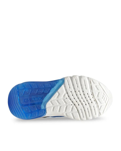 SNEAKERS GEOX BAMBINO J CIBERDRON SUPERMAN BLUE/RED J56LBD 05411 C0200/B