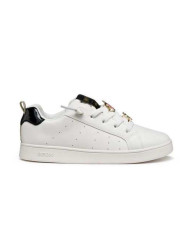 SNEAKERS GEOX BAMBINA  J ECLYPER A - VIT.SINT.   WHITE J56LRA 000BC C1000/A