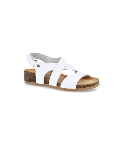 SANDALO BIONATURA DONNA 12A2390 IMB BYCAST BIANCO 12A2390-I-BYCBIA