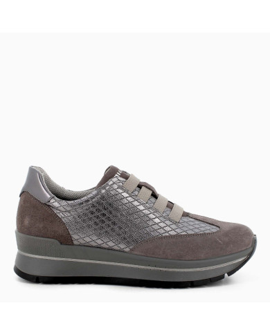 SNEAKERS IGI&CO DONNA SCAM/FIO.BO.KOA GRIG.SCURO 6674011