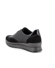 SNEAKERS IGI&CO DONNA  SCAM/FIO.BO.KOA NERO SLIP-ON  6674000