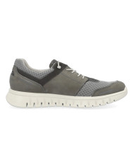 SNEAKERS IGI&CO UOMO NABUK GUM/TELA  GRIGIO/GRIGIO 5623411