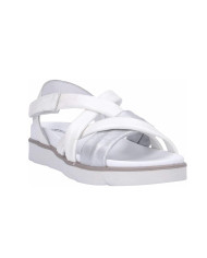 SANDALO IGI&CO DONNA SI.NAP.BOTT/FIO AVORIO/ARGENTO 7668933