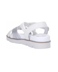 SANDALO IGI&CO DONNA SI.NAP.BOTT/FIO AVORIO/ARGENTO 7668933