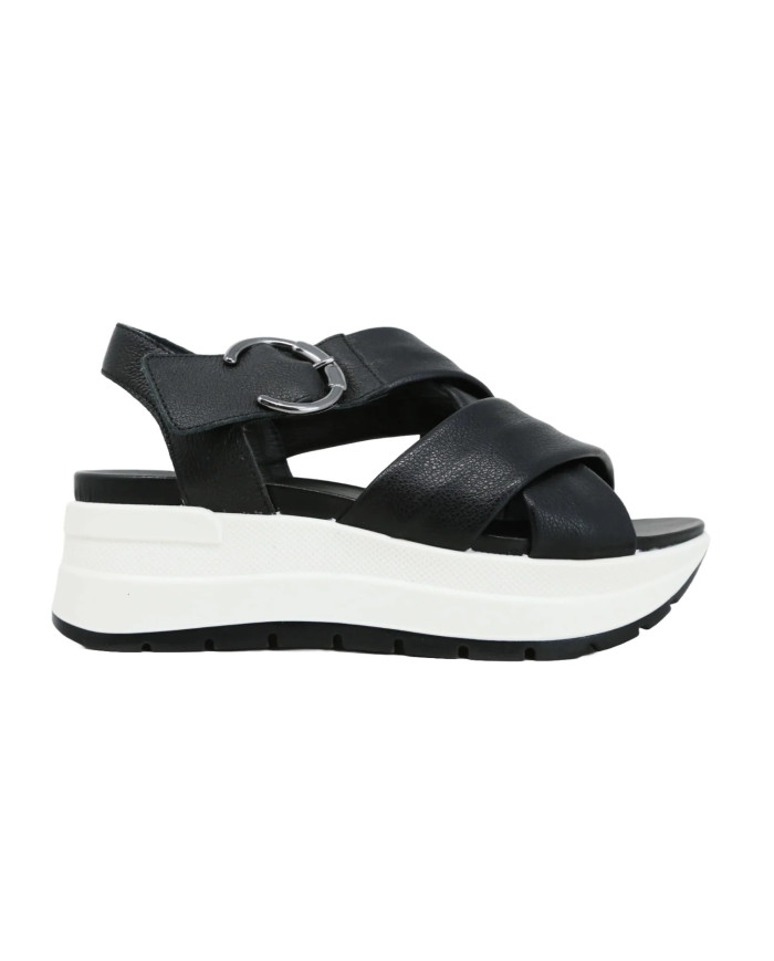 SANDALO IGI&CO SI.NAP.BOTT/FIO NERO 7677300