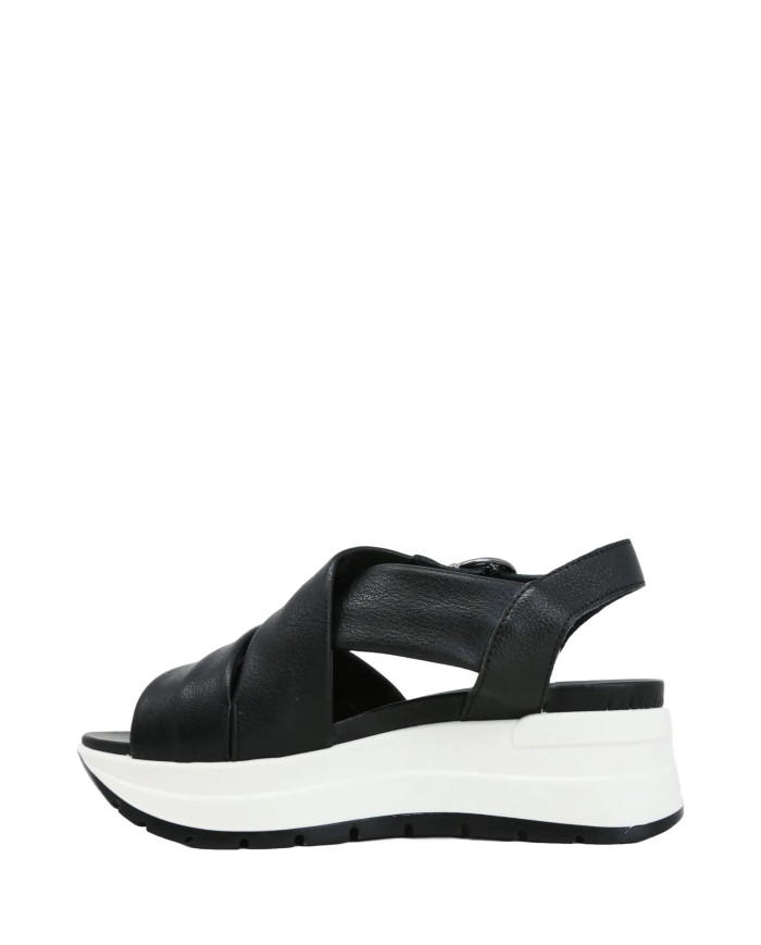 SANDALO IGI&CO SI.NAP.BOTT/FIO NERO 7677300