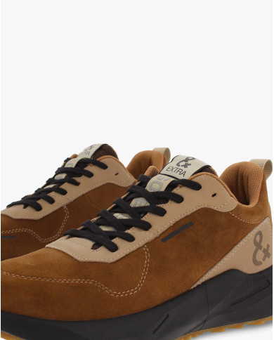 SNEAKERS EXTR4 UOMO SCAMOSCIATO TABACCO 6649900