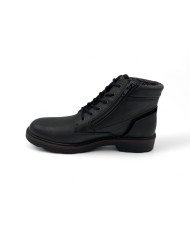 POLACCHINA IGI&CO UOMO VITELLO RAG NERO 6610200